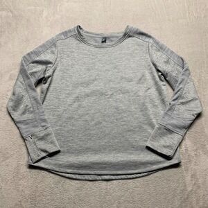 Mountain Hardwear Gray Crewneck Sweater Soft Cotton-Blenda‎ Womens XL